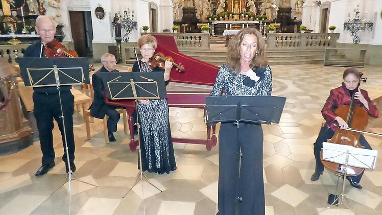 Die "Bachsolisten" in der Basilika Gößweinstein  Foto: Thomas Weichert