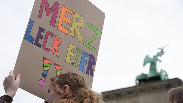 Schulstreik gegen Wehrpflicht - Berlin