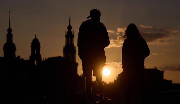 Abendstimmung in Dresden