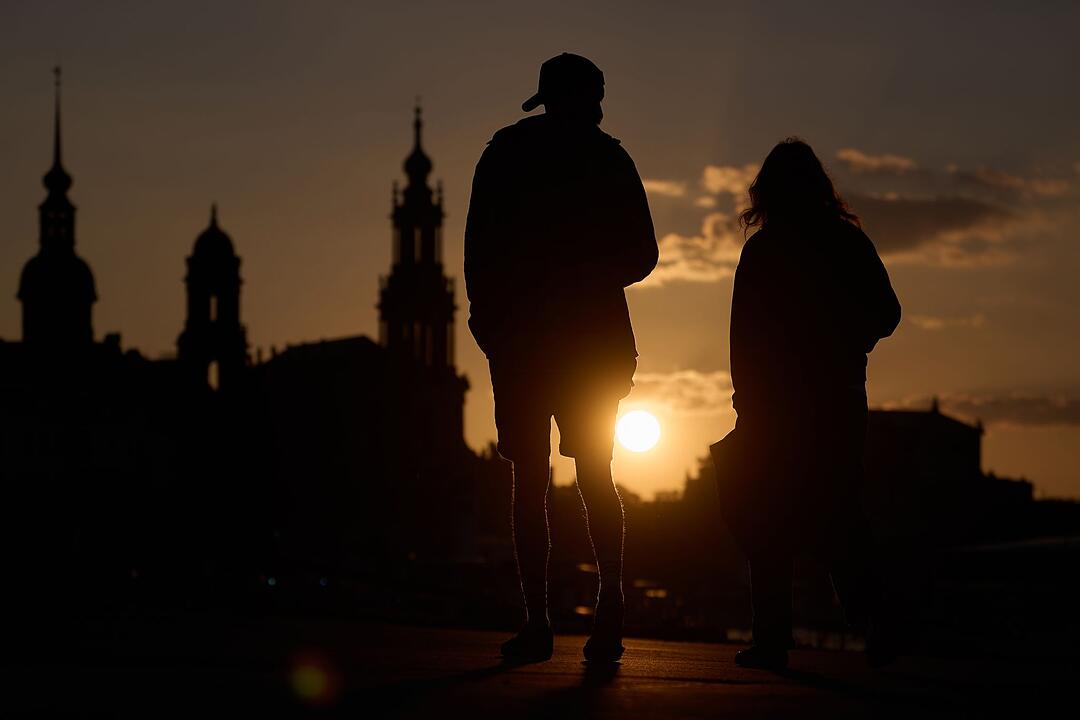 Abendstimmung in Dresden