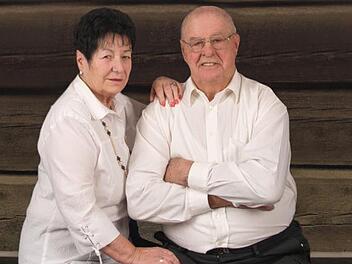 Elisabeth und Walter Wolf feiern am 25. Februar ihre "Eiserne Hochzeit", ihr 65. Ehejubiläum.