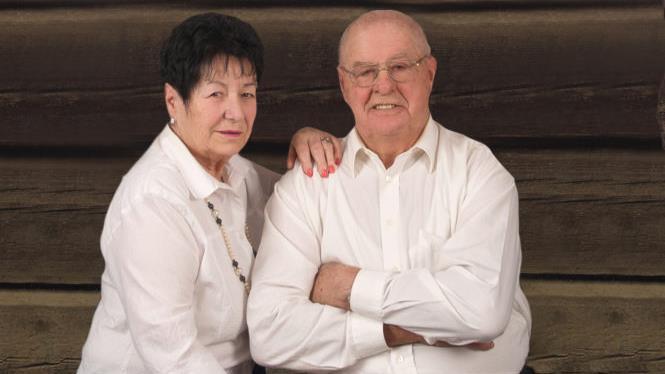 Elisabeth und Walter Wolf feiern am 25. Februar ihre "Eiserne Hochzeit", ihr 65. Ehejubiläum.
