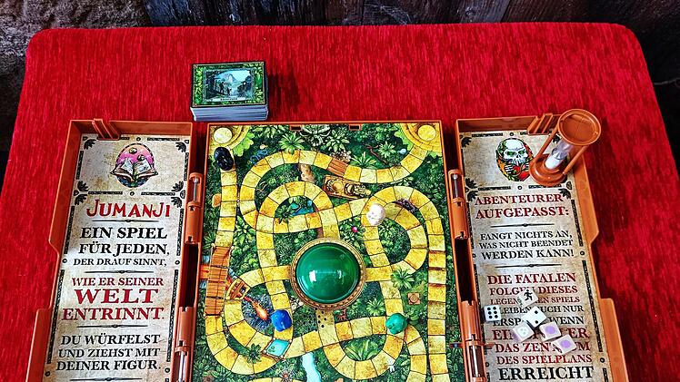 Spiele-Test Jumanji Deluxe: Wer löst die Rätsel der Leuchtkuppel?