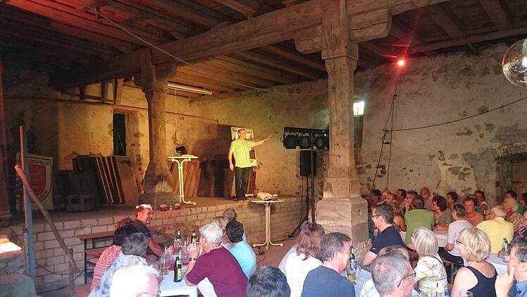 Am Sonntagabend war Kabarett mit Fredi Breunig angesagt.Matthias Dees