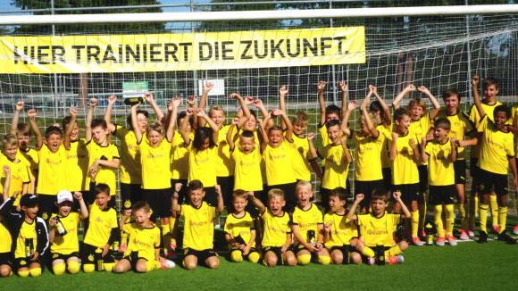 Die Kinder freuten sich auf die Trainingseinheiten. Foto: Richard Sänger