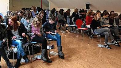 Hilfe bei der Berufswahl per Tablet