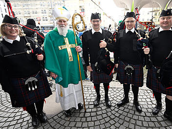 Parade zum St. Patrick's Day