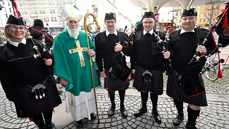 Parade zum St. Patrick's Day