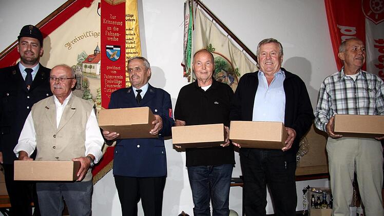 Die Ehrung für 40-jährige Mitgliedschadt