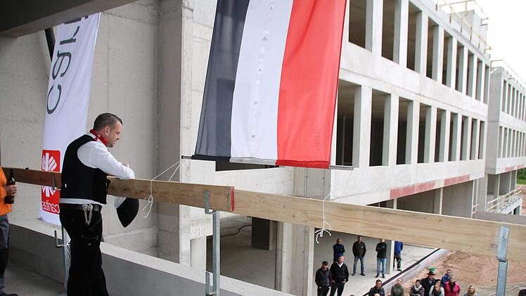 Anton Schick beim Richtspruch Thomas Malz