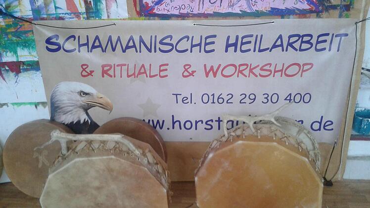 Schamane Horst Aulinger lebt und arbeitet im Bellevue in Bad Kissingen. Foto: privat