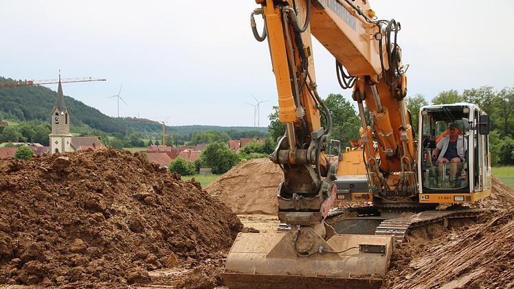 Am Rand von Reichenbach entsteht ein neues Baugebiet mit 13 Bauplätzen. Es gibt schon viele Interessenten. Thomas Malz
