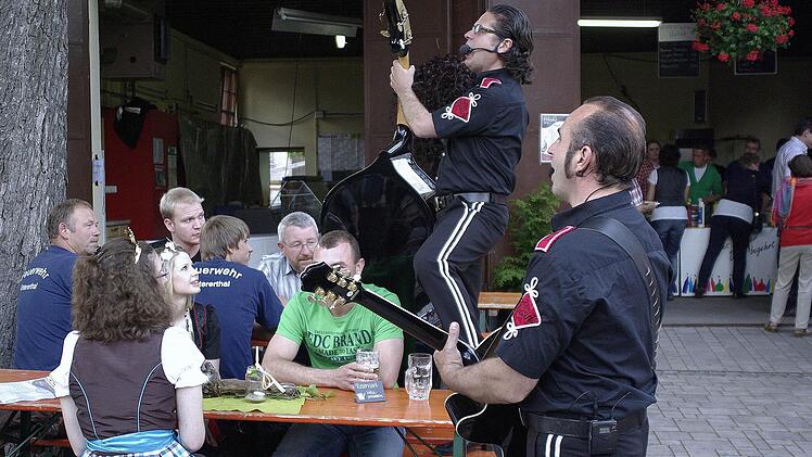 Das Trio "Rossini" unterhält am Samstagabend beim Weinfest auf der Horbich. Foto: Ehling