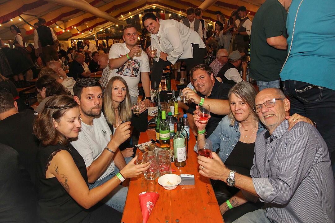 Endlich wieder Weinfest in Abtswind.