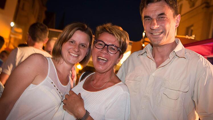 Freitagnacht: Impressionen vom Kulmbacher Altstadtfest. Foto: Alexander Muck