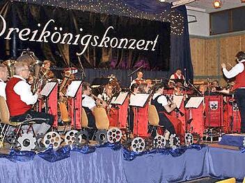 Der Musikverein Zeyern hat die Zeichen der Zeit erkannt und zeigte auch bei seinem Dreikönigskonzert eine bravouröse Leistung.  Foto: M. Wunder