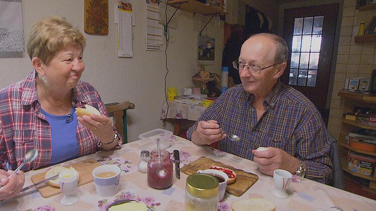 Verstehen sich bisher prächtig: Katharina und Walter.