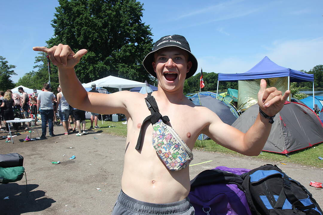 So sexy waren die Besucher am Rock im Park-Sonntag