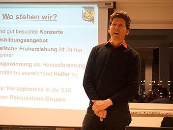 Wolfgang Niewelt hat viele Ideen für die Stadtjugendkapelle. Foto: Richard Sänger