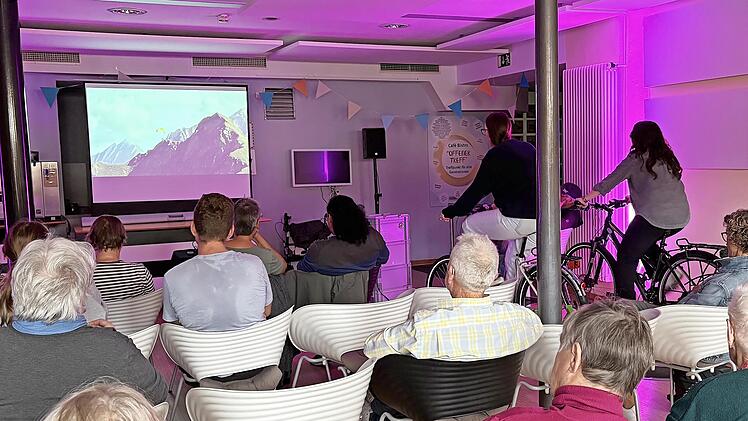 Das Fahrradkino sorgte für ein nachhaltiges Filmerlebnis mit Spaß und Bewegung – und förderte das praktische Verständnis von Strom und Energie.