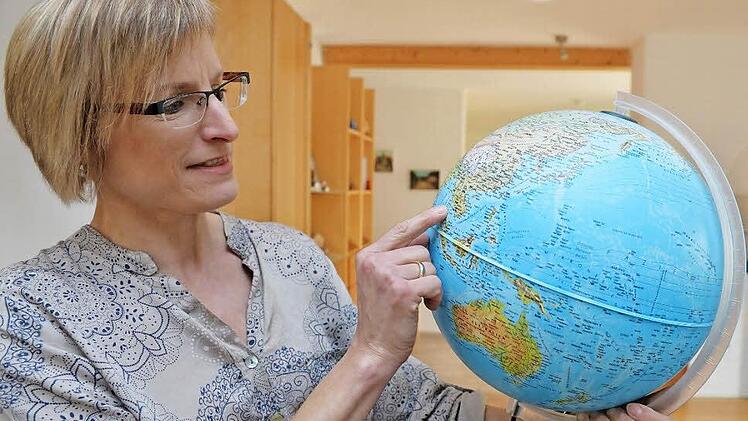 Indien ist das Lieblingsziel der Flugbegleiterin Claudia Meiszburger.  Foto: Ronald Rinklef