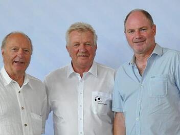 Unser Bild zeigt den Vorsitzenden der GFT Unterfranken, Bernd Schöpplein (Mitte), mit den Referenten des Abends, Gerhard Bauer (links) und Volker Pöpper.Edgar Hedrich