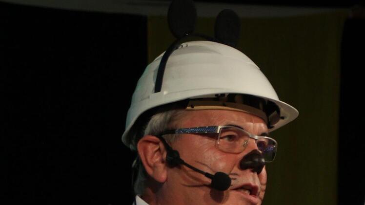 "Stadtmaus" Eberhard Wohl weiß, wo's in Ebern langgeht.