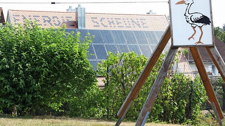 Die Photovoltaikanlage ist schon montiert.  Foto: Sonja Werner