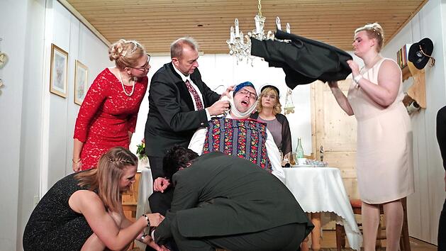 Schon im vergangenen Jahr &uuml;berzeugte die Theatergruppe Steinbach am Wald mit dem St&uuml;ck "Die Silberhochzeit oder Lieber einen Mann als gar keinen &Auml;rger".