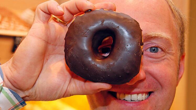 Den Durchblick hat Michael Oppel nicht nur beim Donut.