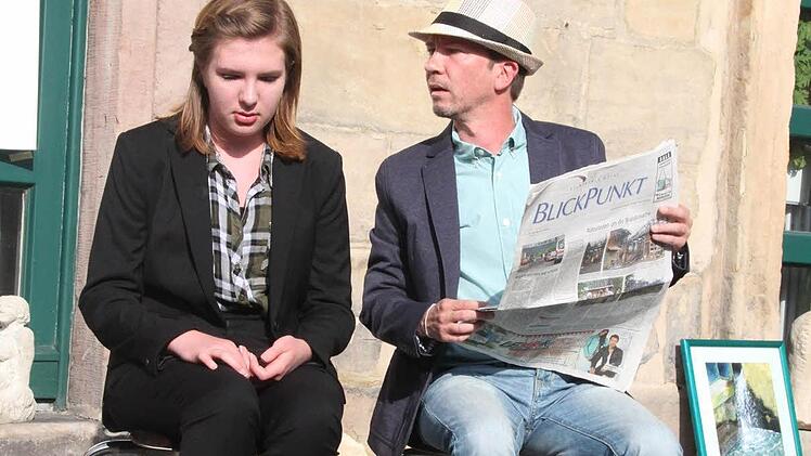 Anna Katharina Möschel verwickelte Frank Walther im Stadtbus in ein Gespräch.