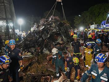 Zugungl&uuml;ck in Thailand