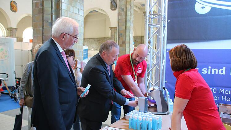 Eindrücke von den Gesundheitstagen. Foto: Ralf Ruppert