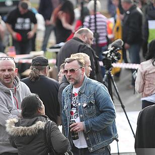 Pegida in Schirnding - Demo und Gegendemo