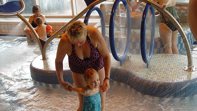 Jubiläumstag in der Therme Sinnflut. Foto: Brigitta Kempe-Wolf