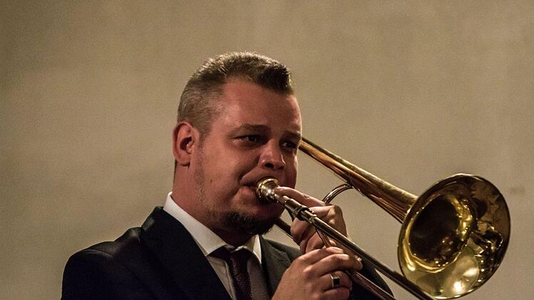 Beste Stimmung: Die Sazerac Swingers gastierten im Rahmen der Jazztage Sonneberg in Ketschenbach.Foto: Jochen Berger