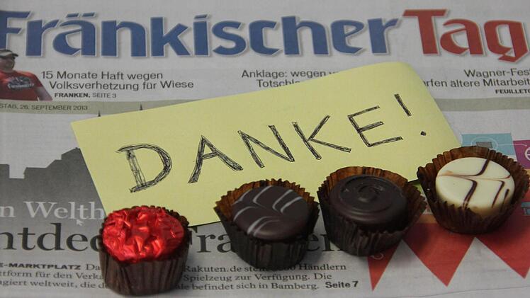 Sie wollen einfach mal Danke sagen? Wir helfen Ihnen dabei! Foto: Jan Koch