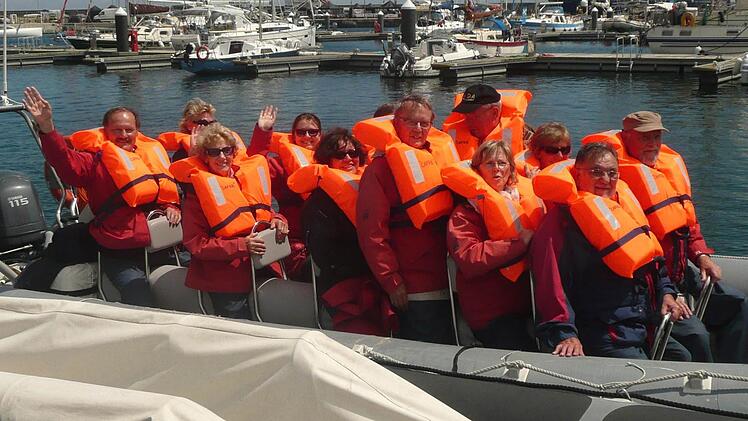 Das "Wale-Watsching" mit dem Bott wurde zu einem besonderen Erlebnis.