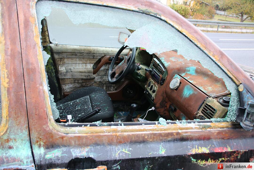 Rat-Look-Auto in Euerdorf gestrandet