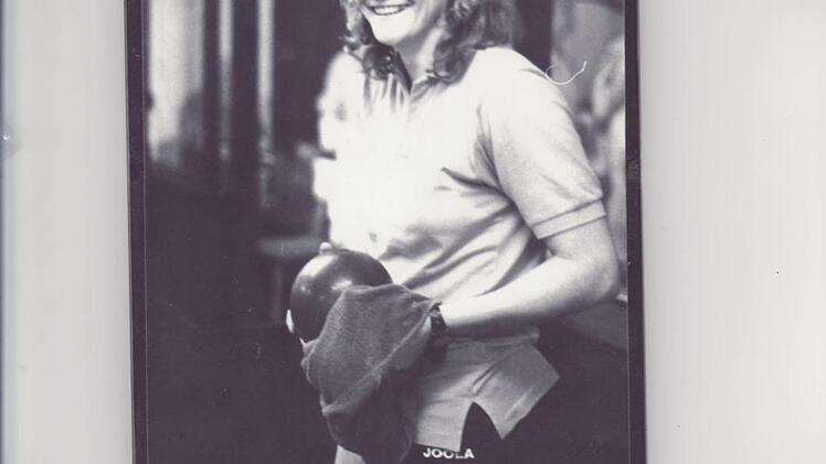 Andrea Wehner schlitterte 1985 ganz knapp bei der Weltmeisterschaft in Frankfurt an Bronze vorbei. Sie war Mitglied der Sportkeglerinnen-Nationalmannschaft. Archiv Wehner