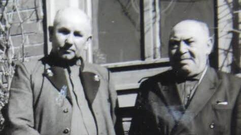Ludwig Koberstein und Isidor Adler.Foto: Familie Koberstein