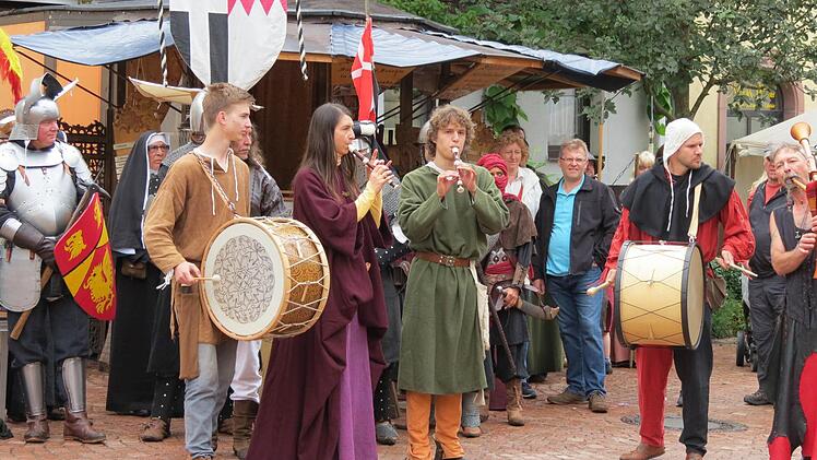 Mittelalterliche Musiker. Foto: Doris Bauer