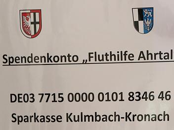 Die Stadt Kulmbach will den Flutopfern helfen.  Foto: Jürgen Gärtner
