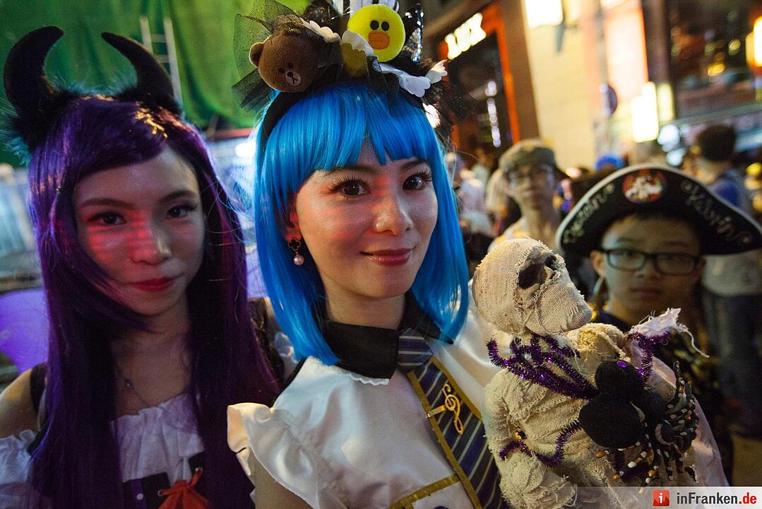 Hong Kong celebrates Halloween