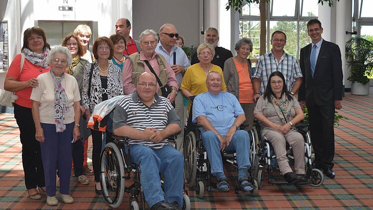 Die Aphasie-Selbsthilfegruppe bei einem Ausflug 2014. Foto: privat