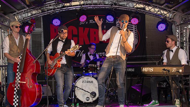 Die Band "Rickbop & The Hurricanes" wird am Freitag, 29. Juni, beim "abend.licht" des Kulturamts Haßfurt live um 20 Uhr im Rathausinnenhof auftreten und Jung und Alt begeistern.