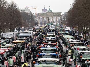 Protest der Landwirte