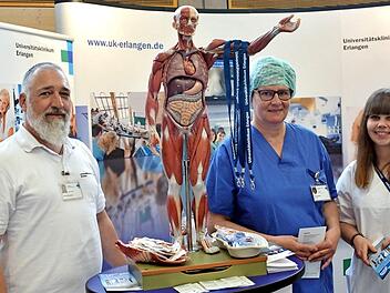 Tiefe Einblicke bot die Erlanger Uniklinik. Fotos: Richard Sänger