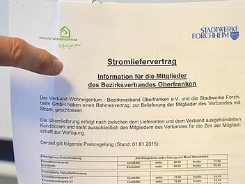 Mit gezielten Anschreiben und äußerst niedrigen Angeboten für Strom und Gas warben die Forchheimer Werke im vergangenen Jahr um Neustadter Kunden. Foto: Rainer Lutz