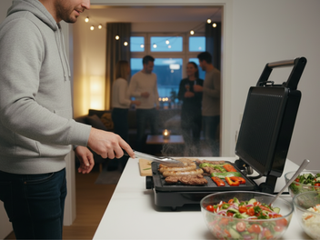 Silvester am Tischgrill